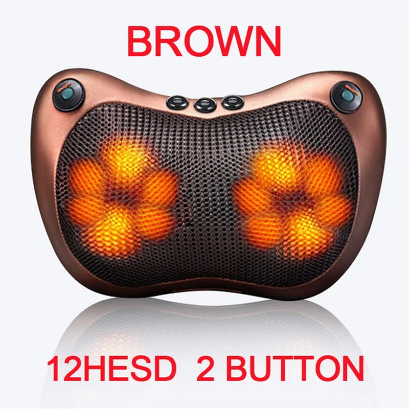 Instant Relief Heated Neck Massage Pillow