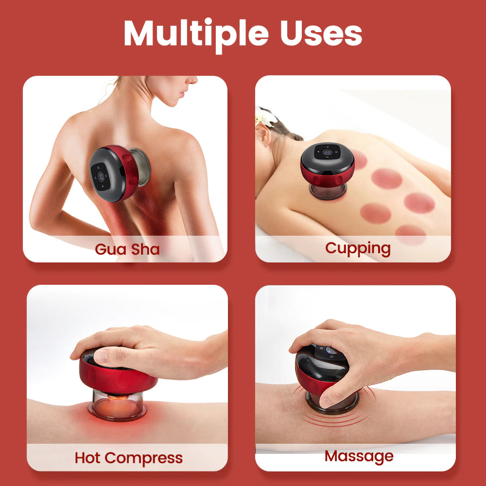 Cupping Massage Jars Vacuum Suction Cups anti Cellulite Massage for Body Negative Pressure Therapy Massage Body Cups Fat Burner