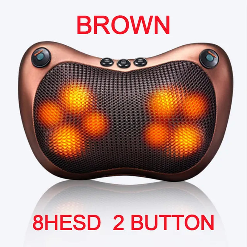 Instant Relief Heated Neck Massage Pillow